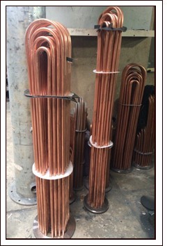 منبع کویل دار افقي آب گرم 400 لیتری دماتجهیز-4