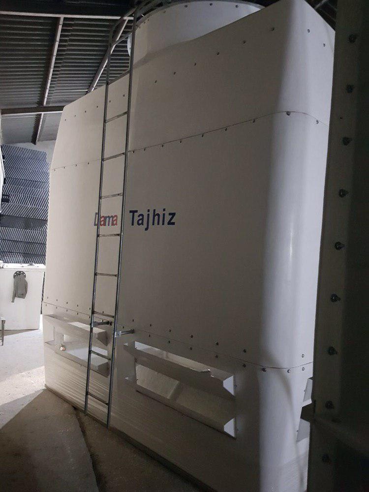 برج خنک کننده فایبرگلاس مکعبی 200 تن تبرید دماتجهیز-18