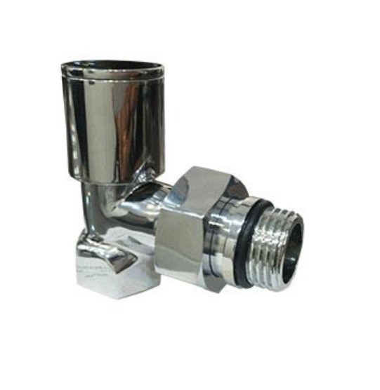 شیر رادیاتور کروم براق گرد دکوراتیو HTM-1