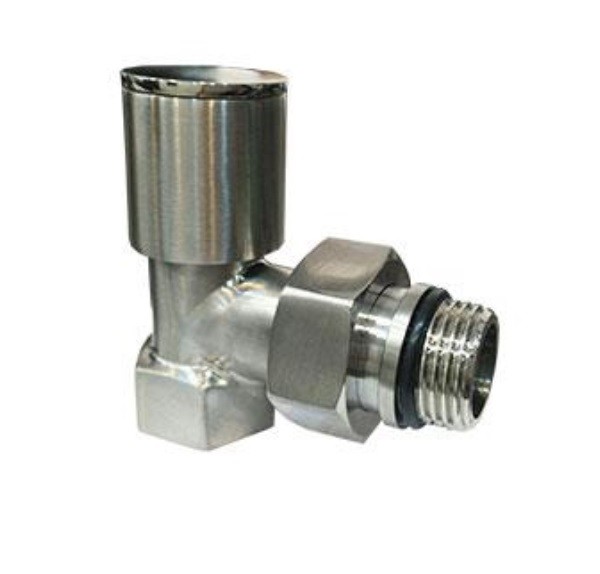 شیر رادیاتور کروم گرد مات دکوراتیو HTM-1