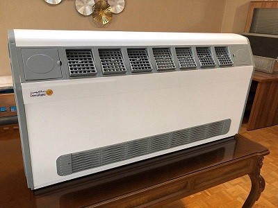 فن کویل زمینی دکوراتیو 800CFM دماتجهیز مدل DT.GC800-1