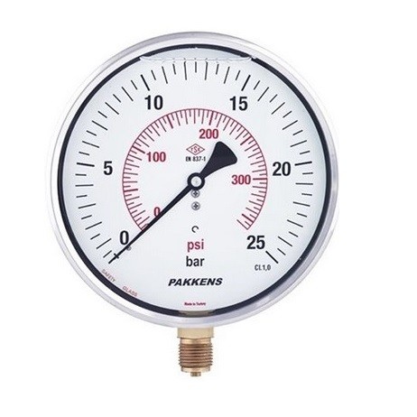 مانومتر پکنز عمودی روغنی صفحه 16 سانت-1