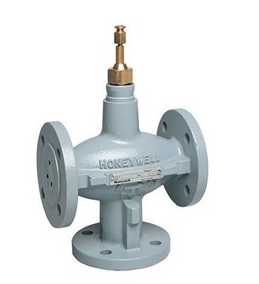 شیر موتوری هانیول سه راهه فلنجی"3-1