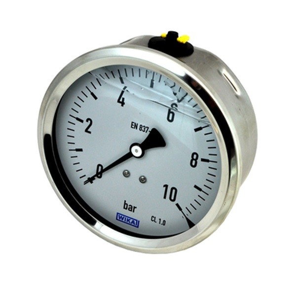 مانومتر ویکا افقی روغنی صفحه10سانت مدل213.53-1