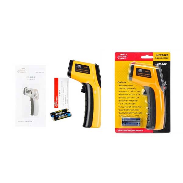 ترمومتر لیزری بنتک مدل GM320-1