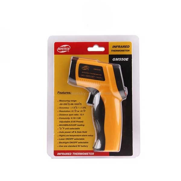 ترمومتر لیزری بنتک مدل GM550E-1