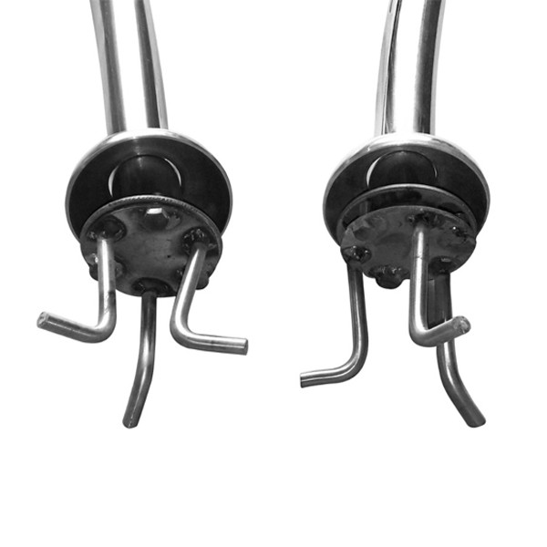 نردبان و هندریل استخر آکوامارین مدل 4 پله-2