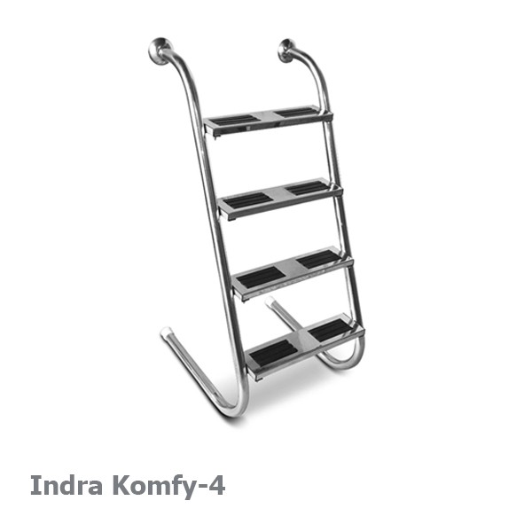 نردبان و هندریل استخر آکوامارین مدل کامفی 4 پله-1