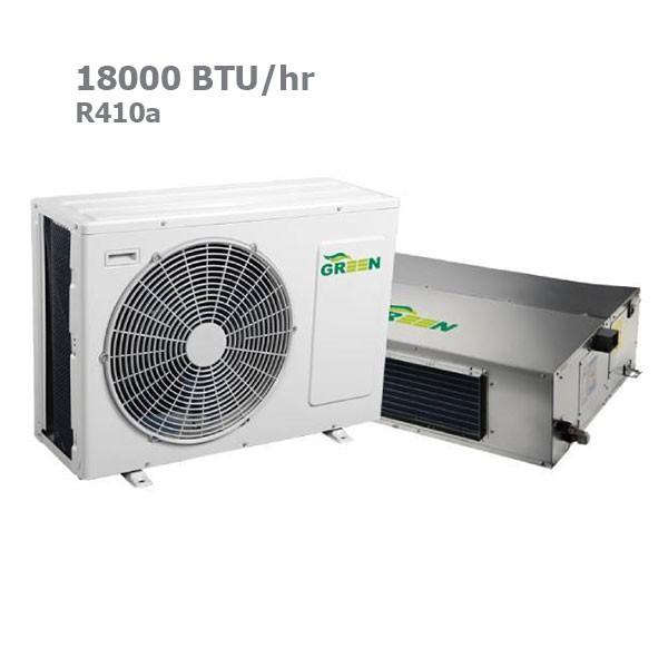 داکت اسپلیت گرین 18000 مدل GDS-18P1T1/R1-3