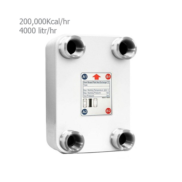 مبدل حرارتی صفحه ای کائوری سری Q مدل TEP-400-1