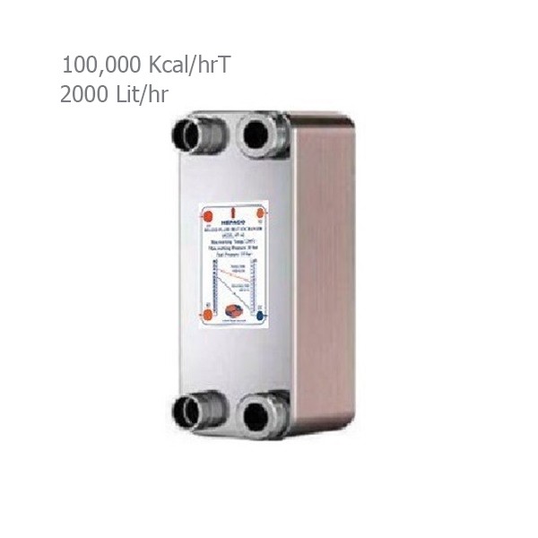 مبدل حرارتی صفحه ای هپاکو مدل HP 200-2