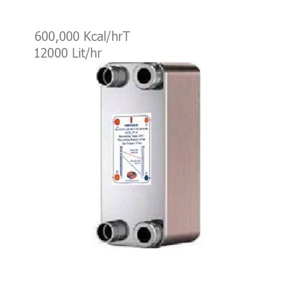 مبدل حرارتی صفحه ای هپاکو مدل HP-1200-2
