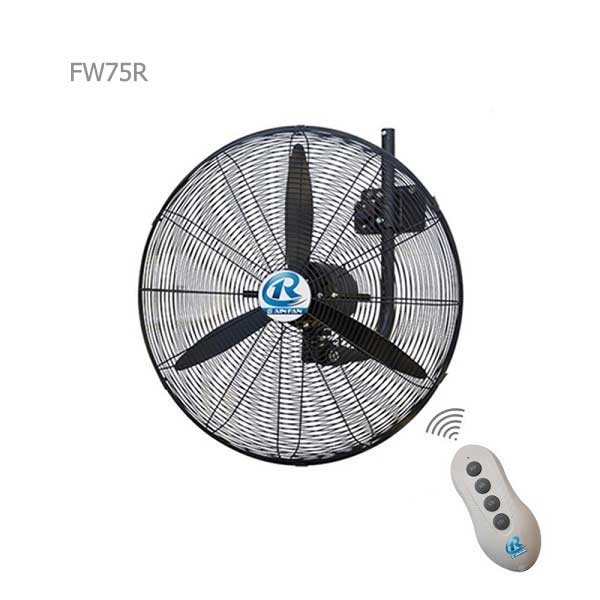 پنکه صنعتی دیواری برنازی مدل BF-W75R (ریموت دار)-1