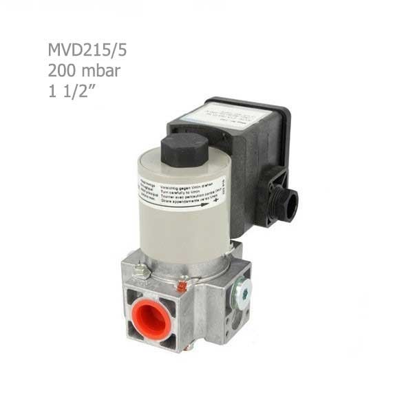 شیر برقی گاز تکضرب دنده ای دانگز"1/2 1-2