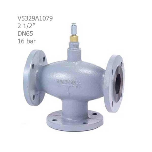 شیر موتوری هانیول سه راهه فلنجی " 1/2 2-4