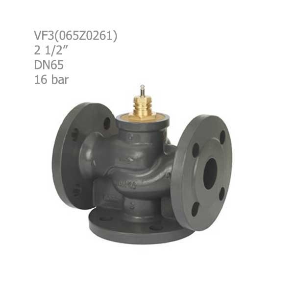 شیر موتوری دانفوس سه راهه چدنی "1/2 2-1