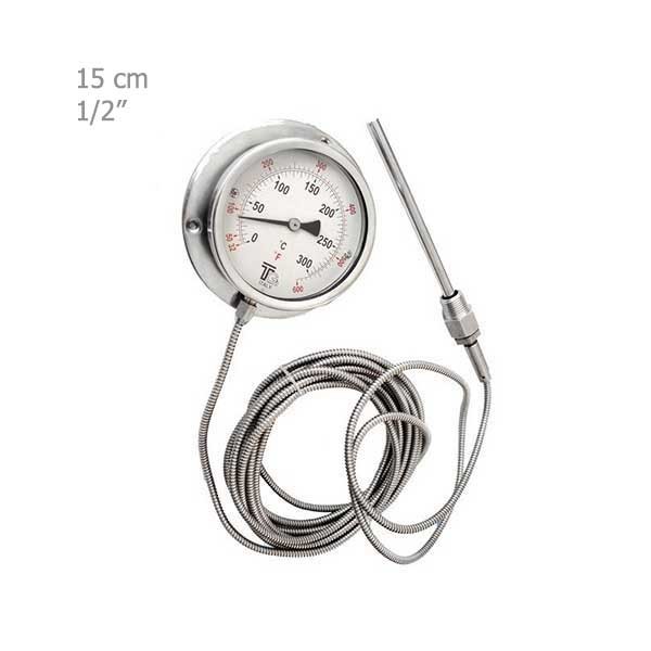 ترمومتر تی جی TG دنباله دار صفحه 15 سانت TC100-1