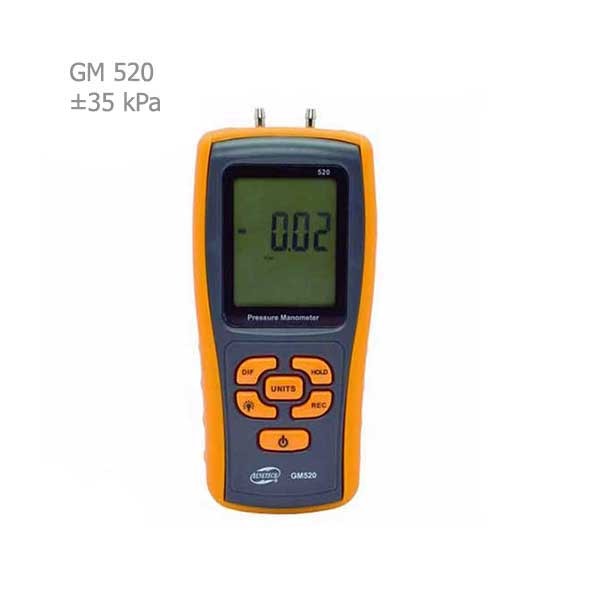 فشارسنج تفاضلی دیجیتال بنتک مدل GM520-5