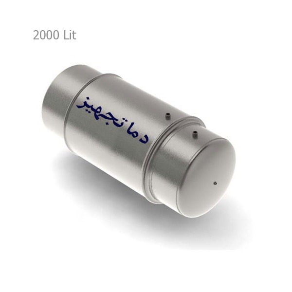 منبع آب گرم دوجداره افقي 2000 لیتری دماتجهیز-4