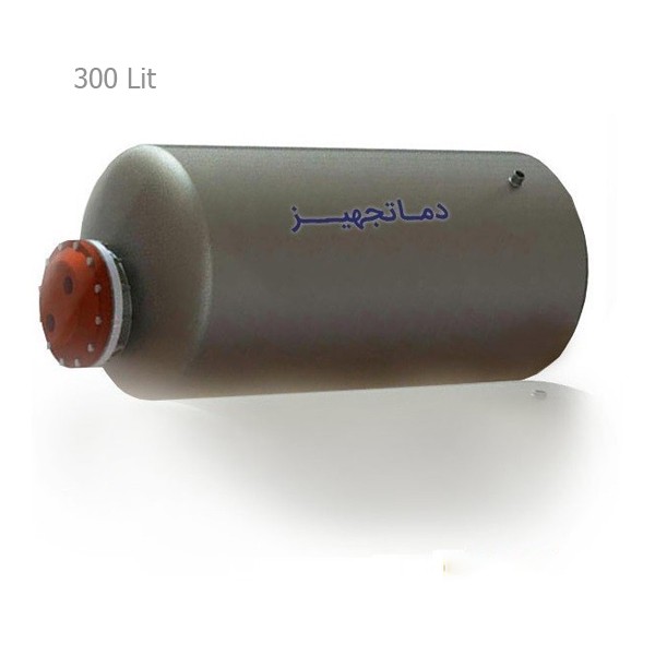 منبع کویل دار افقي آب گرم 300 لیتری دماتجهیز-6