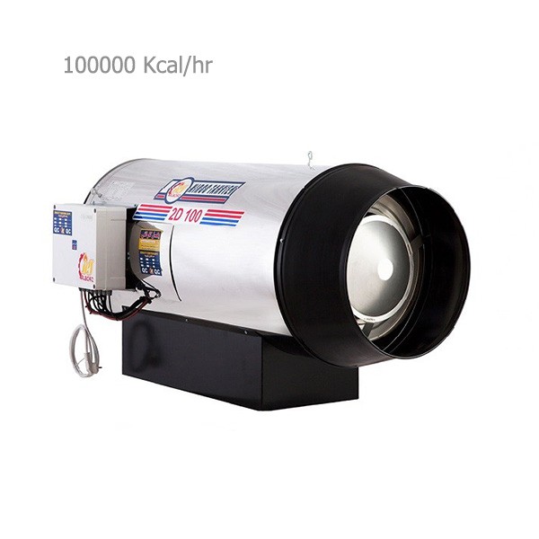جت هیتر گازوئیلی دوموتوره نیرو تهویه البرز 2L-100-3