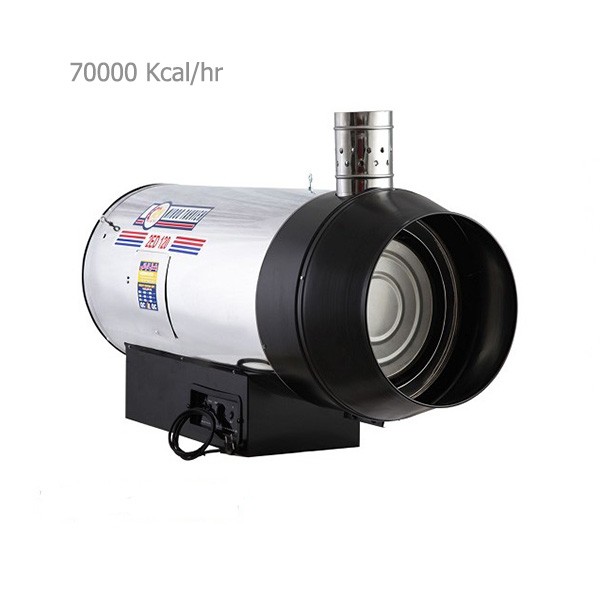 جت هیتر دو موتوره گازی نیرو تهویه البرز 2EG-120-5
