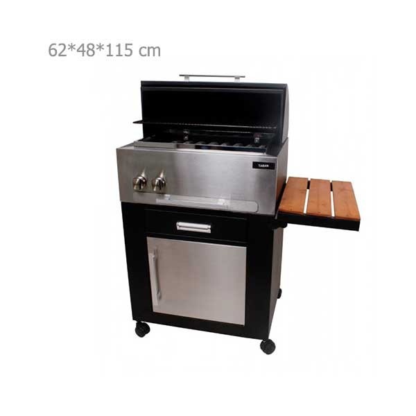 باربیکیو 62 سانتی تابان با پایه کابینت دار-2