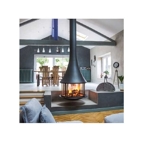 شومینه آویز هیزمی تابان مدل ZELIA-2