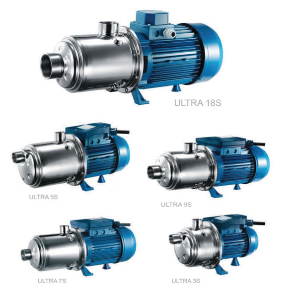 پمپ آبرسانی طبقاتي پنتاکس سری U5V-1