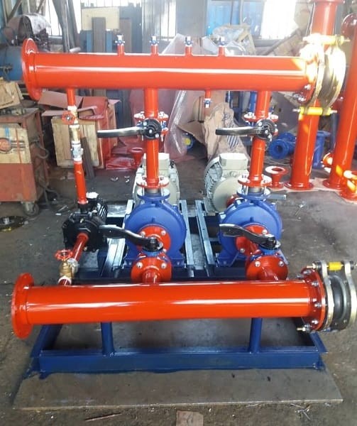 بوستر پمپ دماتجهیز مدل B.F.D.T PUMPIRAN-14