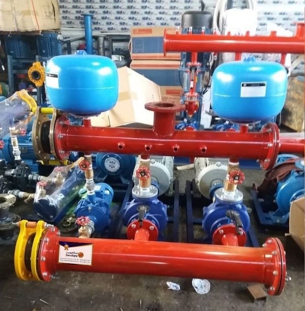 بوستر پمپ دماتجهیز مدل B.F.D.T PUMPIRAN-16