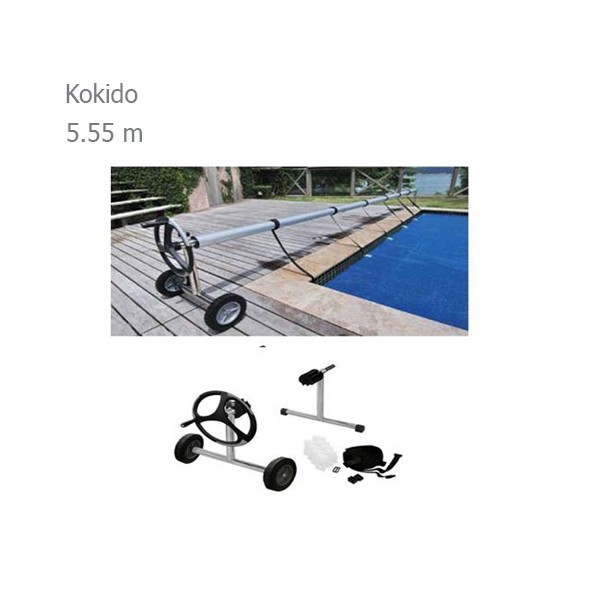 دستگیره و جمع کننده روکش استخر Kokido تا عرض 5.55 متر-1