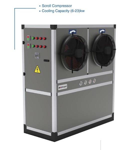 مینی چیلر تراکمی هواخنک بوران 6 تن تبرید مدل CS1811-1
