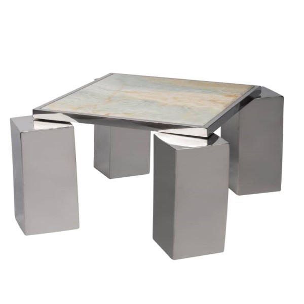 میز پذیرایی کنار استخر آکوامارین  مدل امبیشن-1