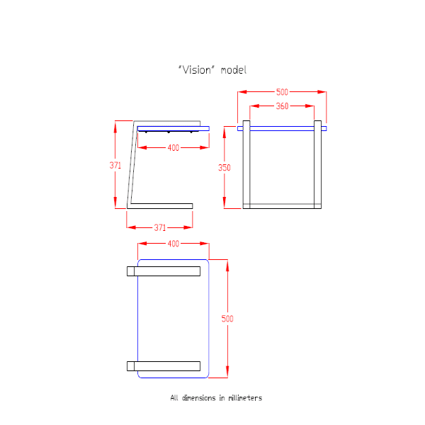 میز پذیرایی کنار استخر آکوامارین مدل اوشن-3