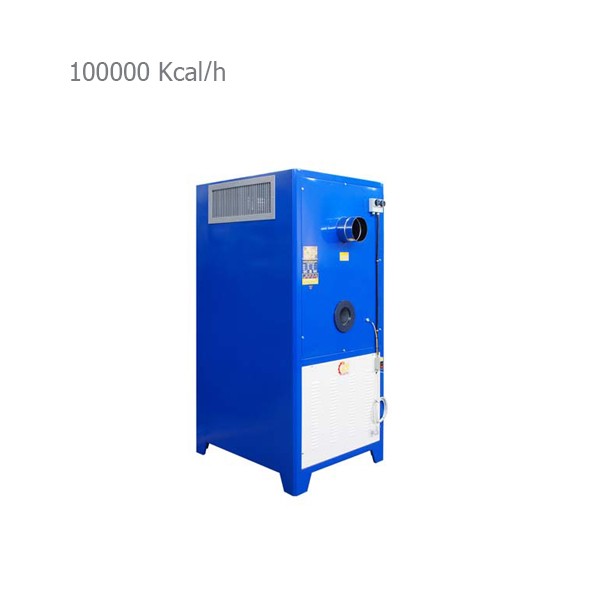کوره هوای گرم 100 هزار کیلو کالری نیرو تهویه KHG100-1