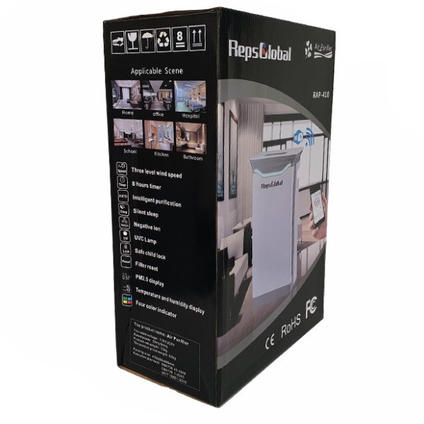 دستگاه تصفیه هوا رپس مدل RAP-410-2