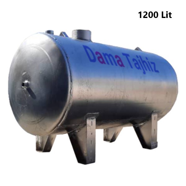 آبگرمکن صنعتی افقی 1200 لیتری دماتجهیز-1