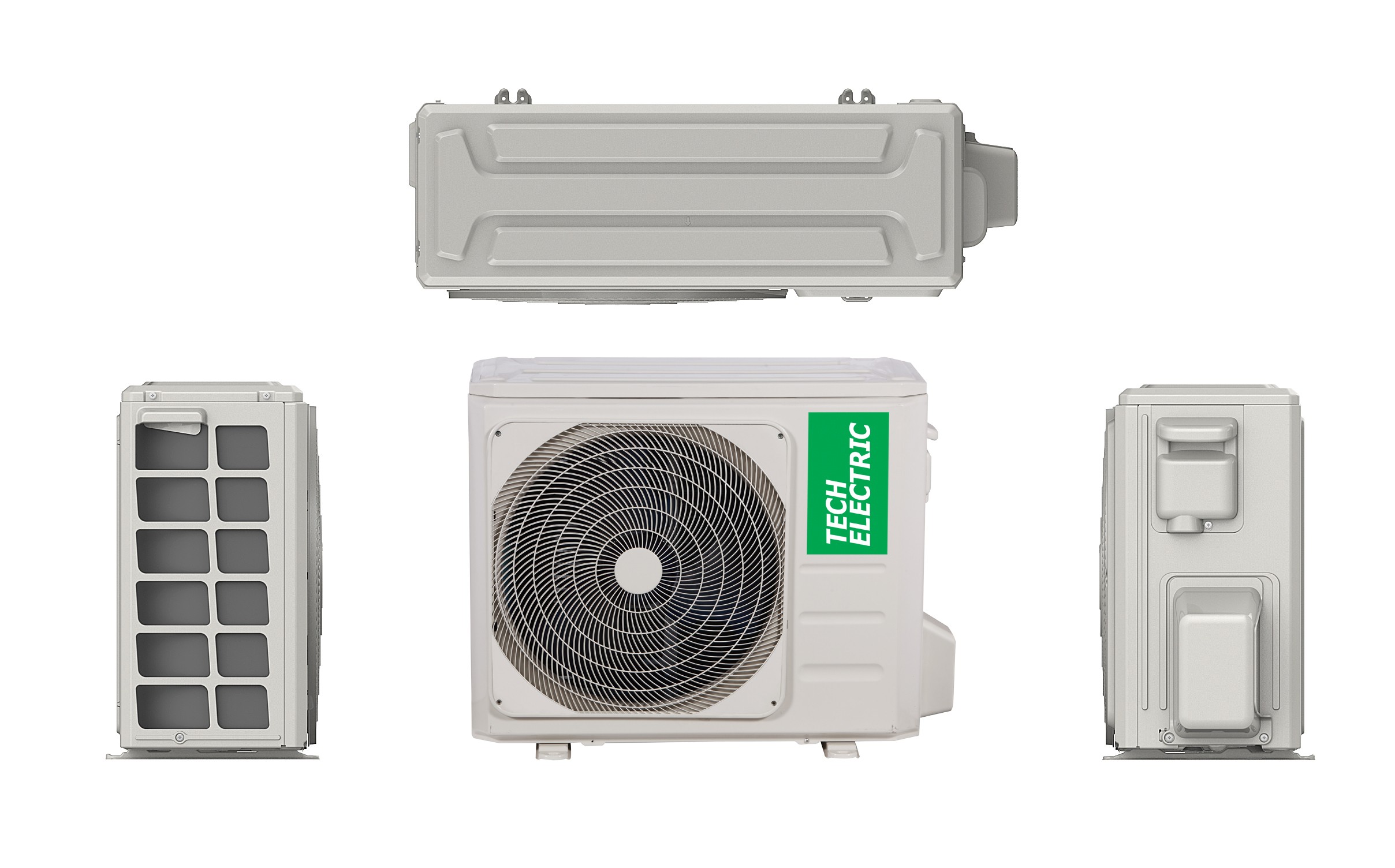 کولر گازی اینورتر 12000 تک الکتریک مانسانا 12HR-2