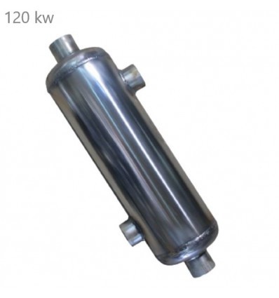 مبدل حرارتی پوسته و لوله نیمه استیل آراز صنعت مدل HE4-1