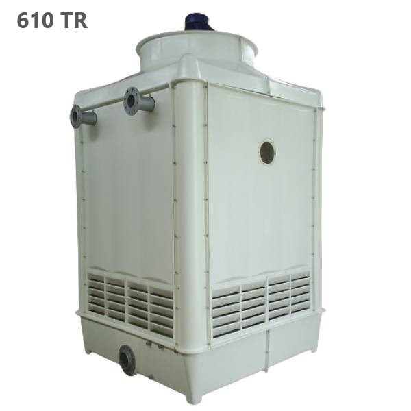 برج خنک کننده فایبرگلاس مکعبی 610 تن تبرید سارآفرین مدل AFC-3