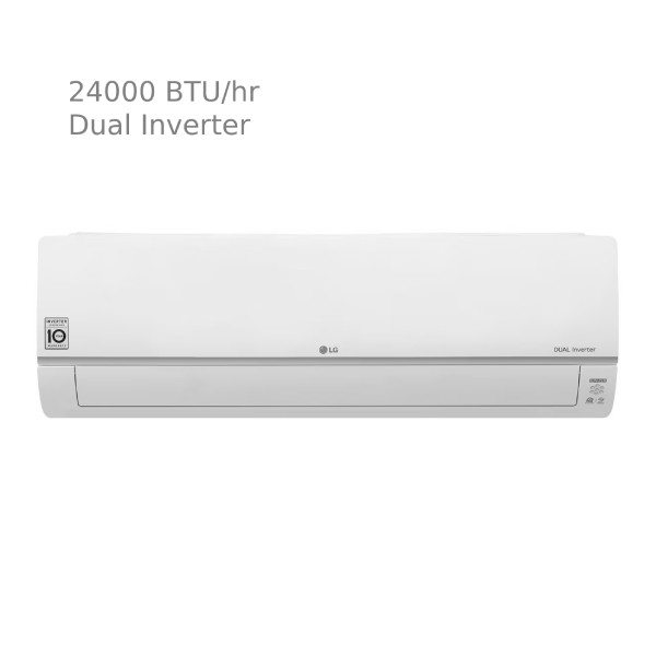 کولر گازی دوال اینورتر ال جی 24000 استاندارد پلاس S4-W24K22PE-2