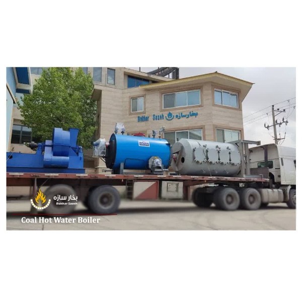 دیگ آبگرم فولادی 300000 دو پاس بخار سازه مدل BSW.300-6