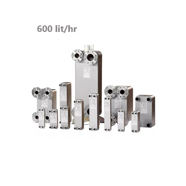 مبدل صفحه ای 600 لیتری هایواتر آب به آب HW 14-14-60-1