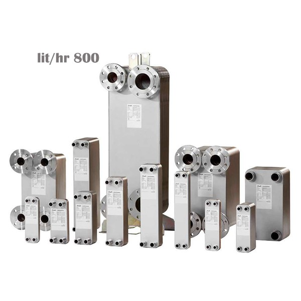 مبدل صفحه ای 800 لیتری هایواتر آب به آب HW 14-26-80-1