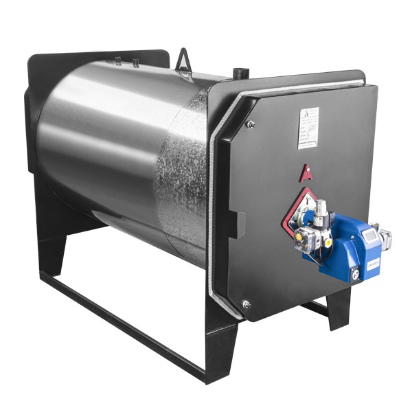 دیگ آبگرم موتورخانه ای فولادی 700000 آراز صنعت مدل B700s-3