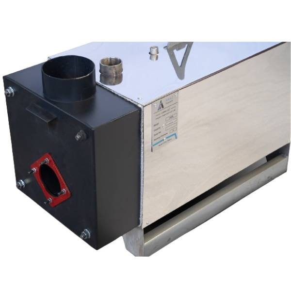 دیگ سوپر دوپاس استیل آراز صنعت 120000 مدل 25-1