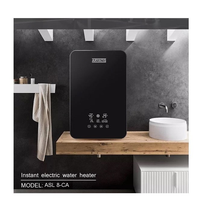 آبگرمکن برقی بدون مخزن آریاتیس مدل  ASL 8 CA-3