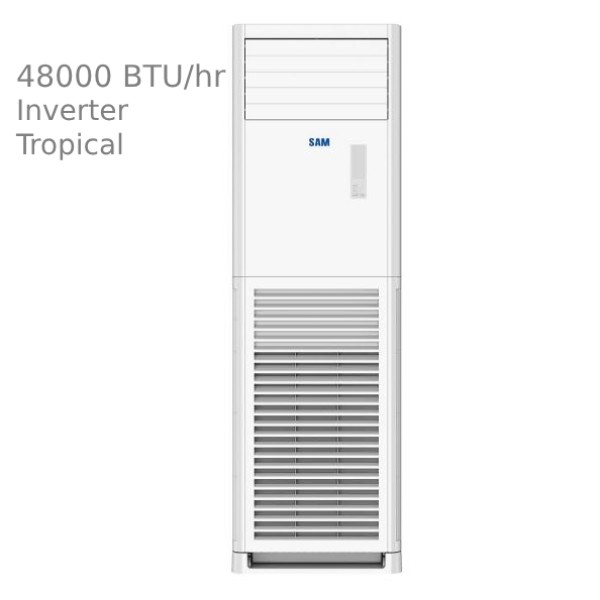 کولر گازی ایستاده اینورتر سام 48000 حاره ای SRCIN3X48HC-1