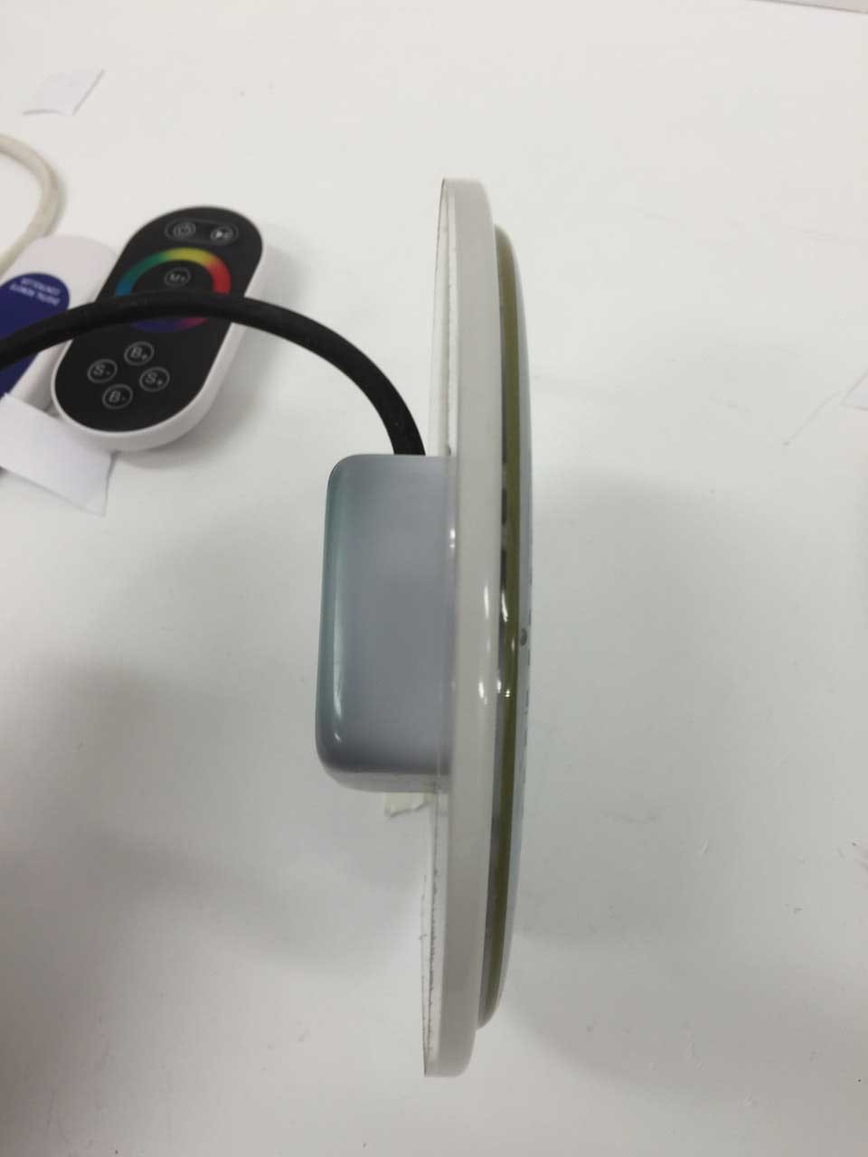 چراغ LED روکار با رینگ استیل316 HQPOOL مدل Ultra Flat-HQ1011-2